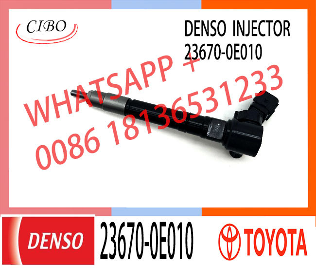 Genuine Common Rail Fuel Injector 23670-0E010 Fuel Injector Assembly 295700-0550,OEM Orders Accepted