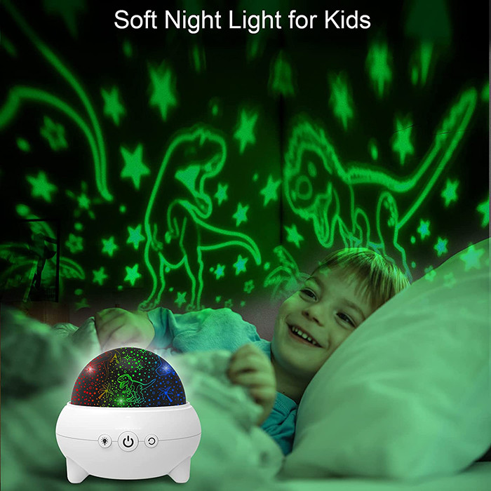 Practical 5V 1A Night Light Projector Animals RGB Multipurpose