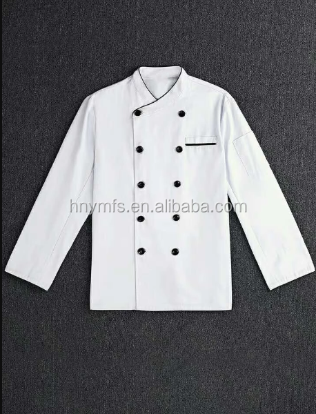 Unisex Adults Chef Uniform Tops Customized Plus Size Reaction Double Breasted
