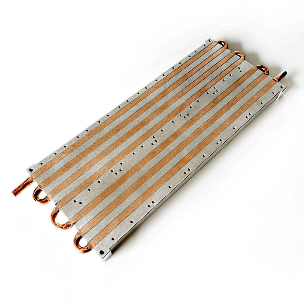Rustproof IGBG Water Cold Plate , Anticorrosive Copper Pipe Heat Sink