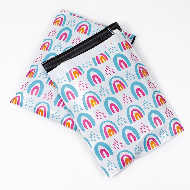 12 Silk Customizable Gift Bag With Self-Adhesive Prevent Burst Color Express Bag
