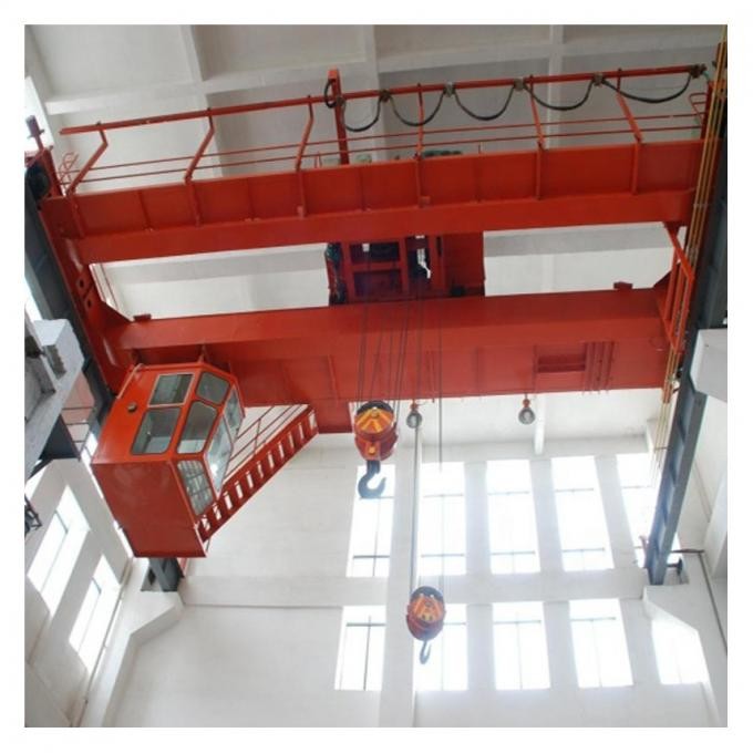 Explosion Proof 10T Double Girder Overhead Crane For Workshops With Flammable