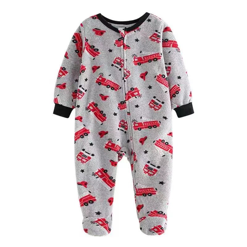 Kids Rompers Multi Pattern 100% Cotton Infant Footed Romper Pajamas Baby Clothes