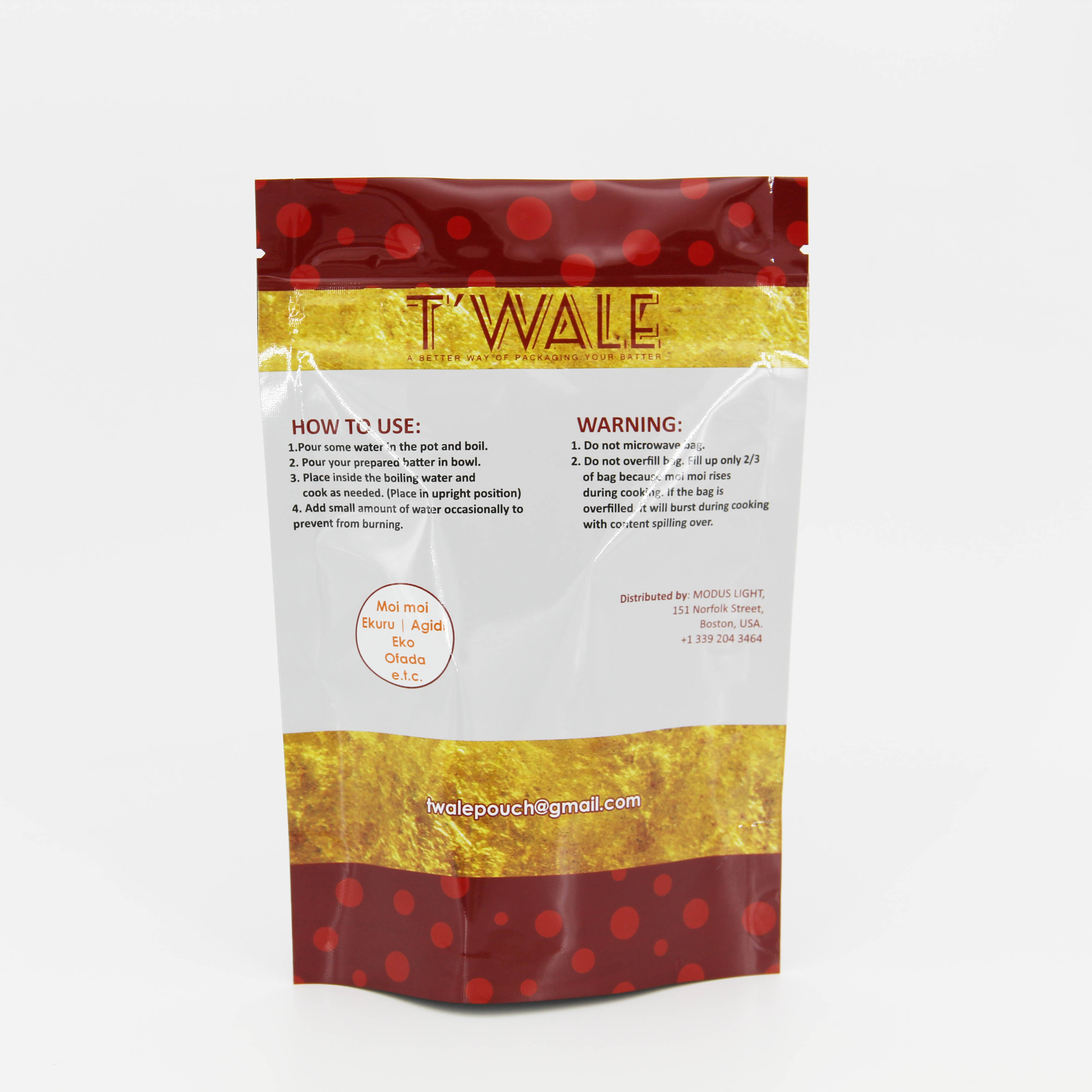 Heat Seal Retort Pouch Packaging High Barrier With Tear Notch