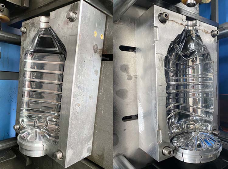 2022 Year Semi Automatic Plastic Bottle Making Machine for Beverage Cosmetic Oil Water