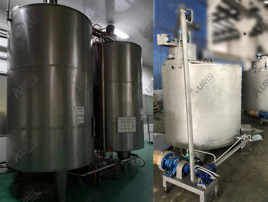 100L 1000L Chocolate Melting Pot Food Chocolate Depositor Machine