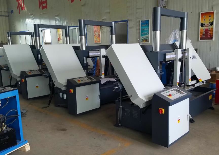 Cnc Hydraulic Industrial Band Saw Machine Full Automatic