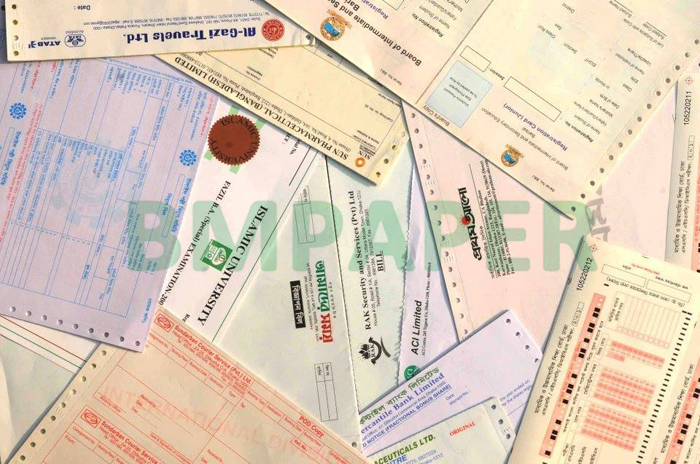 55gsm 60gsm Pink White Blue NCR Printing Office Paper For Invoice 70 x 100CM