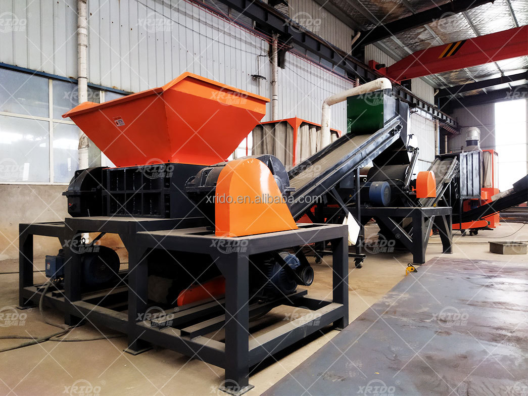 Waste Air Conditioner Radiator Separator Machine Copper Aluminum Radiator Recycling Machine