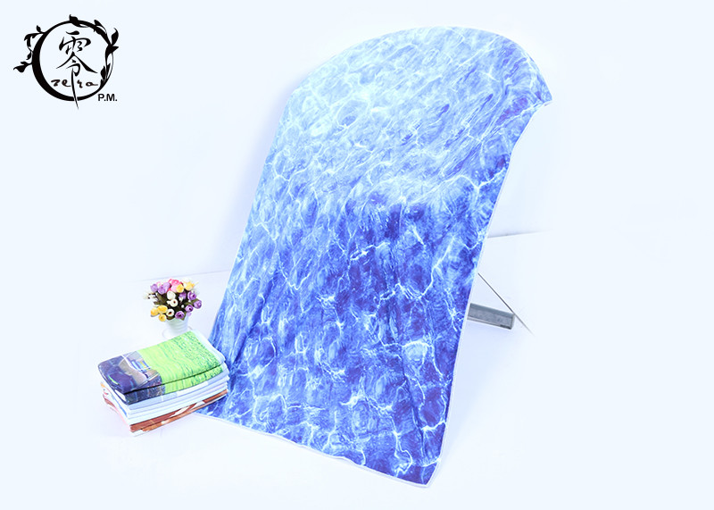 Drawstring Pouch Back Pack Microfiber Beach Towel Quick Dry Super Absorbent Compact