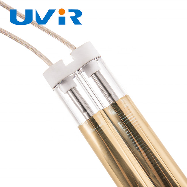 Gold Plated Medium Wave Infrared Lamp For Paint Drying 4100W
