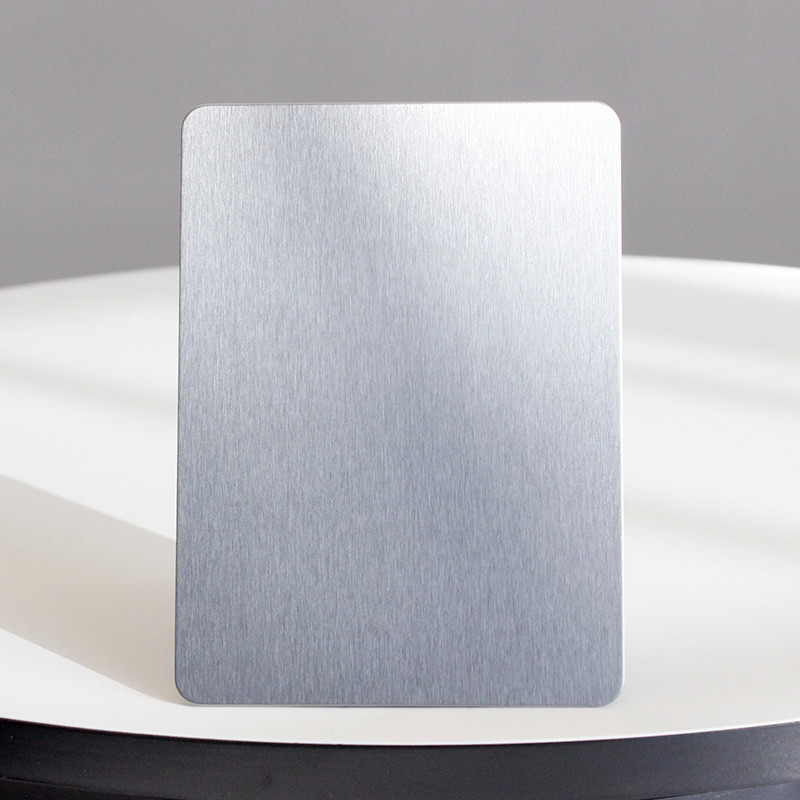Elevate Architectural Exteriors Brushed Stainless Steel Sheet Gold Plated For Wall Cladding BIS