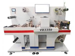China 330mm Digital Label Die Cutting Machine With Slitting Sheeting And Laminating on sale