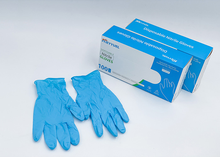Powder Free Disposable Nitrile Or Latex Gloves Or PVC Or PE Hand Gloves