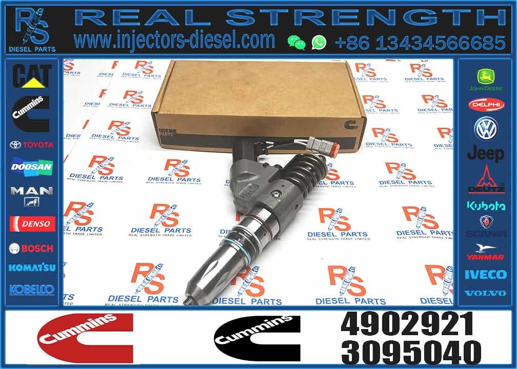 3095040 4902921 OE quality Brand New Diesel Common Rail Injector 3095040 4902921 for C ummins QSM11 ISM11 M11 Diesel Eng