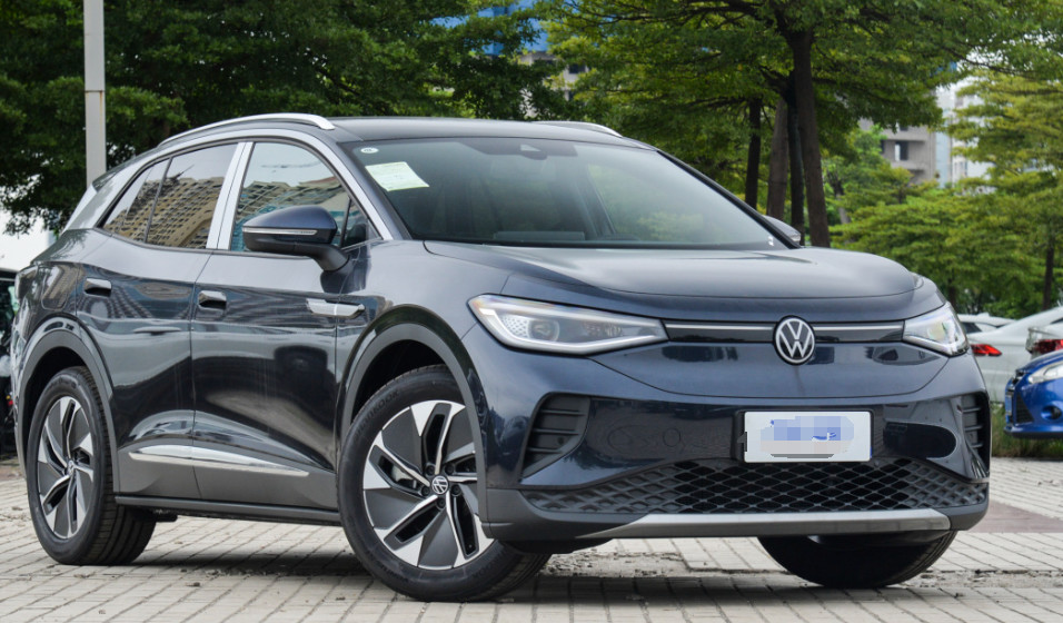 VW ID4 CROSS PURE+ Long Range Car 600km Grey White Compact Suv