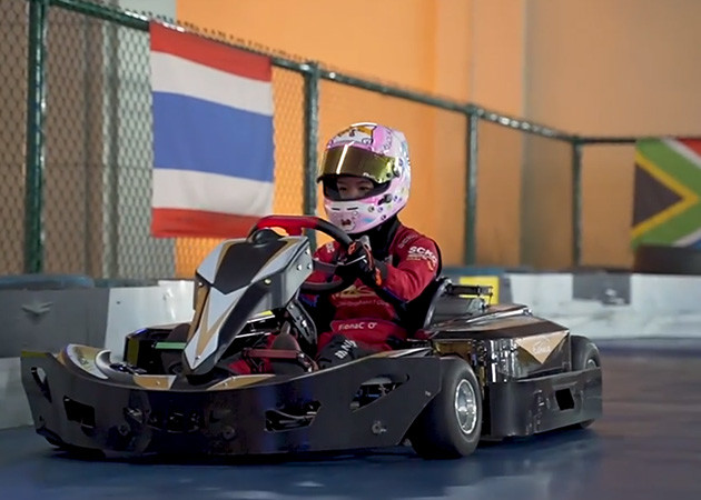 3H Driving Entertainment Quarter Go Karts 175Kg Children Go Karting