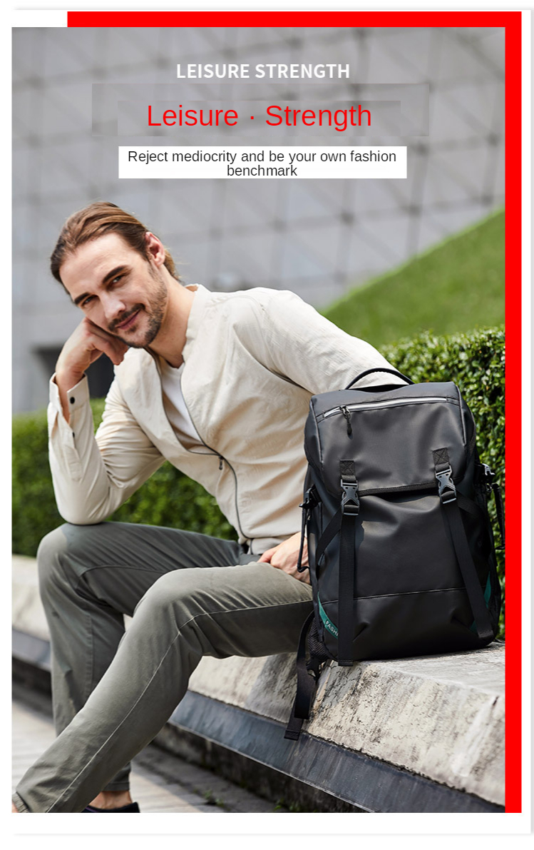 24L Multifunctional Oxford Softback Travel Fashion Backpack Water Resistant