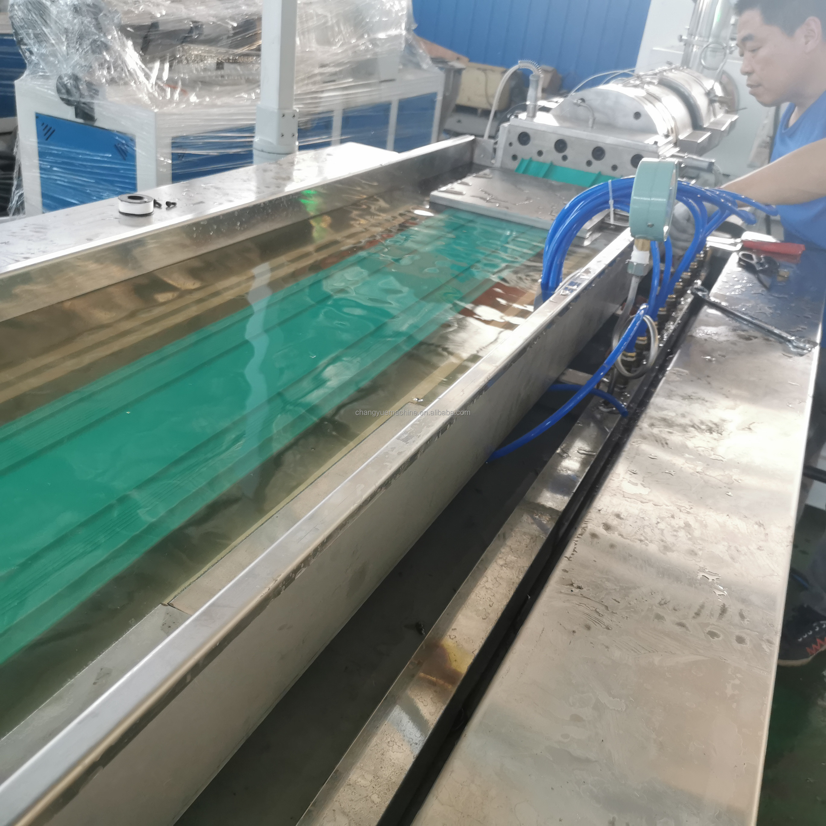 Plastic Profile Extrusion Machine for Sealing Waterstops Production Line from Professional in Qingdao Cit