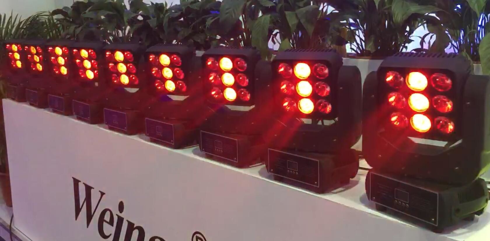 10w 4in1 RGBW Mini LED Moving Head Beam Matrix Moving Switchable Effect