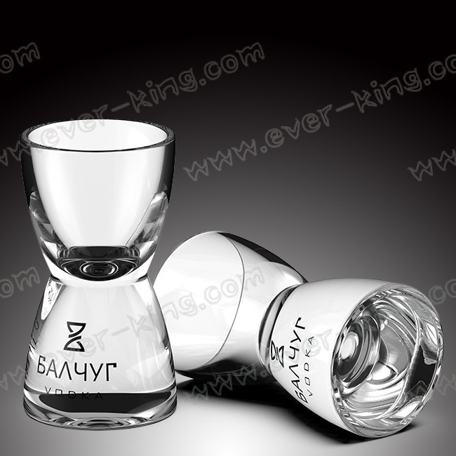 Mini Liquor Shot Glass Cups Polished 60ml For Vodka