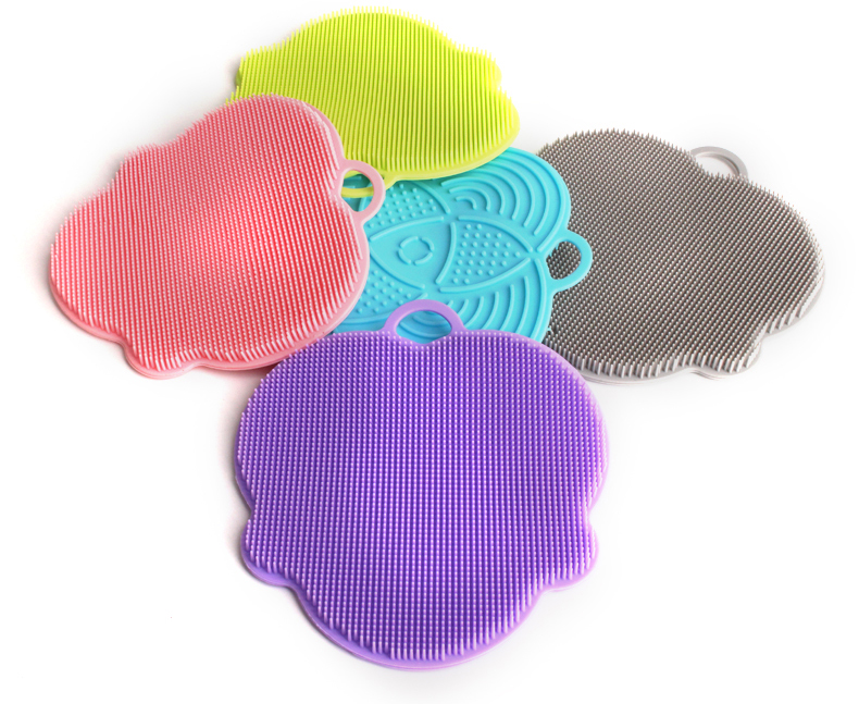 Wholesale Household Cleaning Kitchen Food Grade Silicone Dishwashing Brush