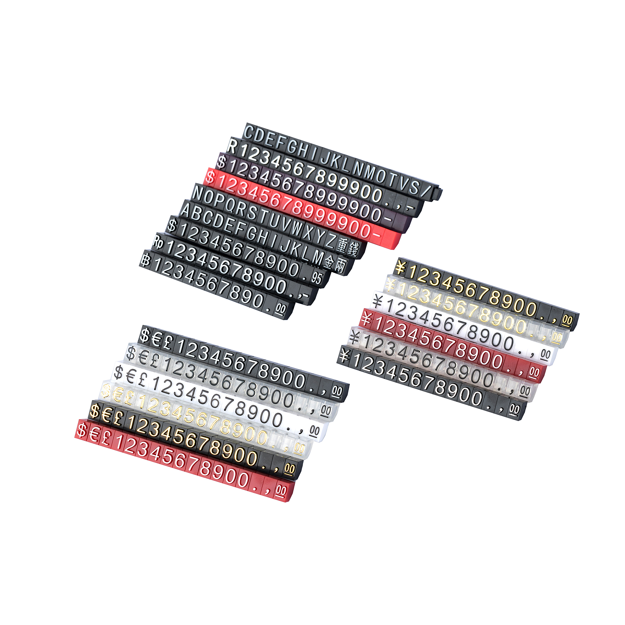 Adjustable Fashion Jewelry Display Price Tags 3mm Thick For Watches And Rings