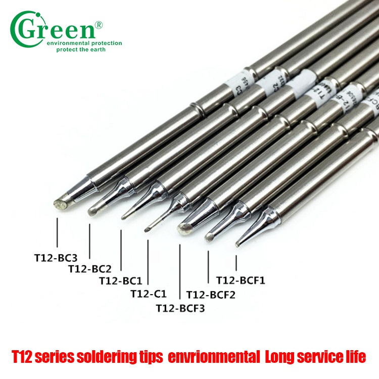 T12 - BCF2 Good Lead Free Soldering Tips For Japan FX-952 Soldering Station