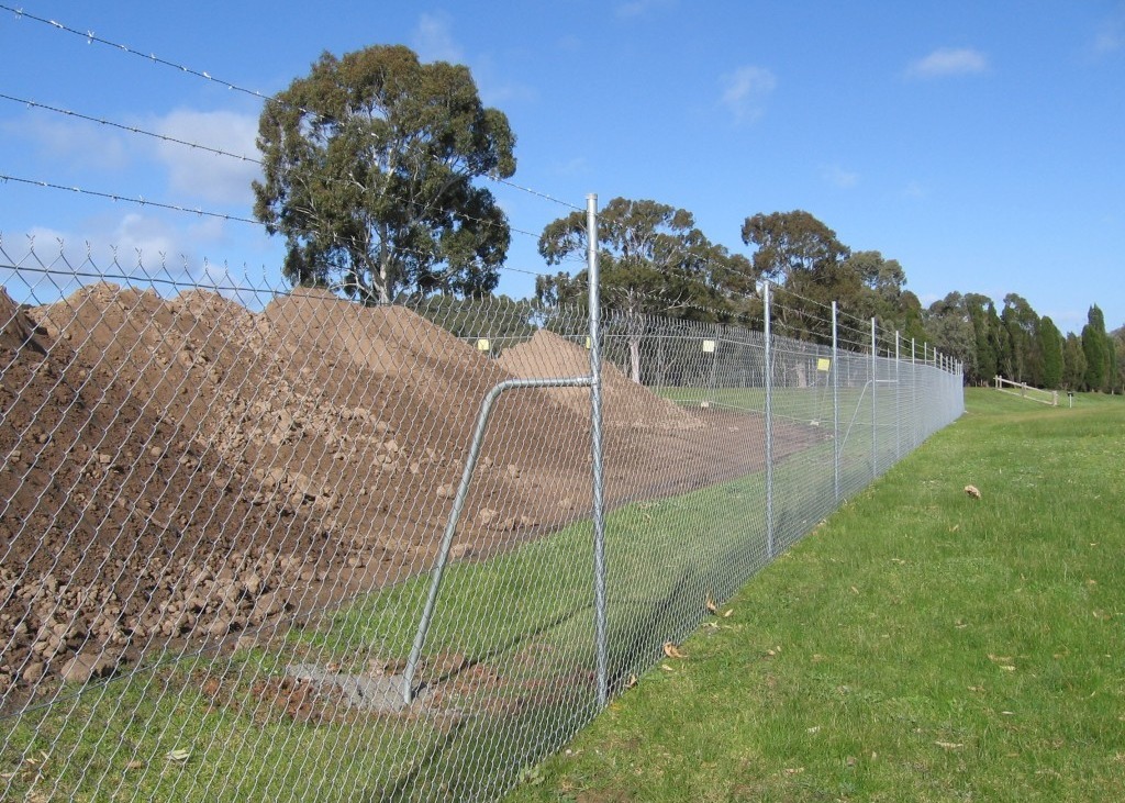 Steel Wire Galvanized 9ga 8 Ft High Chain Link Fence For Residential