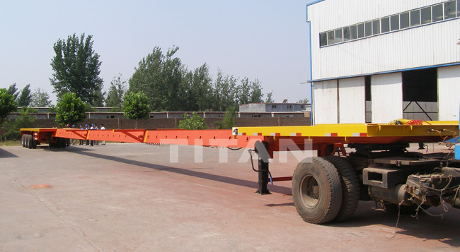 Extendable Telescopic Blade Trailer for Wind Blade