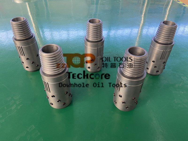 5000 Psi Dimple Connector Coiled Tubing Tools Grub Screw CT Connector