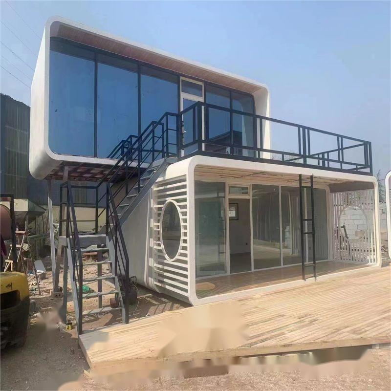 Customizable Modular Prefabricated Container House for One Room Living