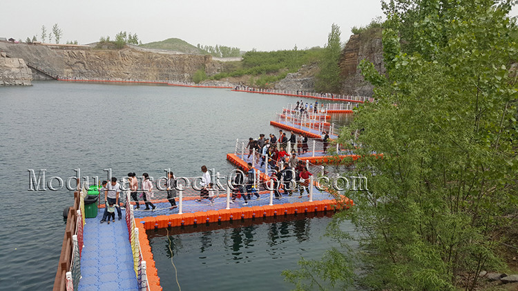 Floating Bridge and Floating Marina Pontoon