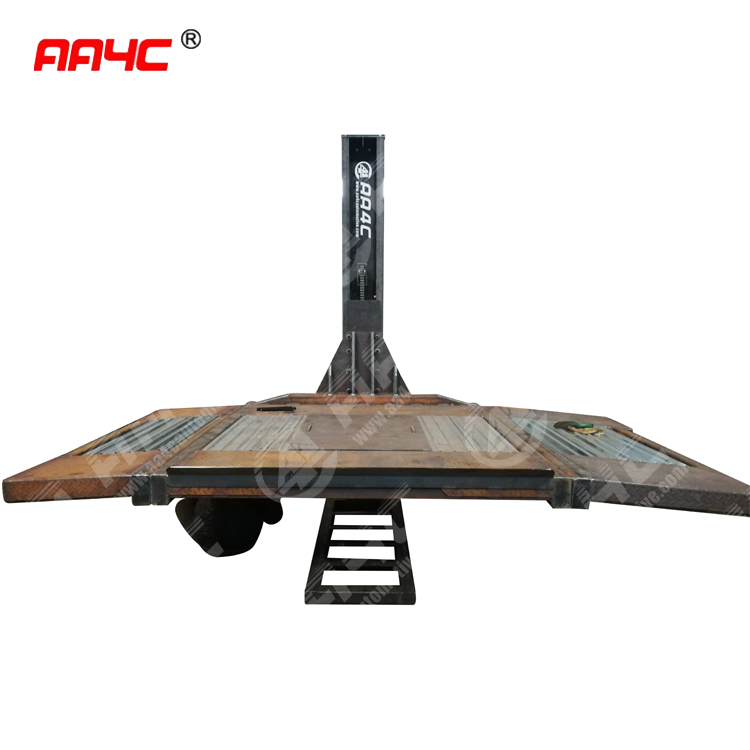 AA4C 1 post car parking lift with full platform one post parking lift single post car parking lift AA-SPP27