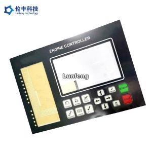 Buy cheap Custom Engine Controller Membrane Switch And Panel 3M467 Adhesive product