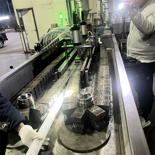 Customized Flexible PE Pipe Production Line , Double Wall Corrugated Pipe Production Line