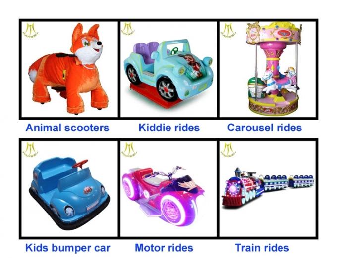 Hansel  coin operated plush walking animal adult ride on toys for mall Guangzhou factory