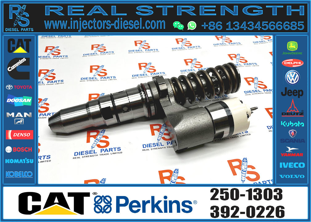 Common rail injector fuel injecto 250-1303 392-0226 250-1306 392-0212 20R-3483 20R-0849 20R-1264 20R-1275