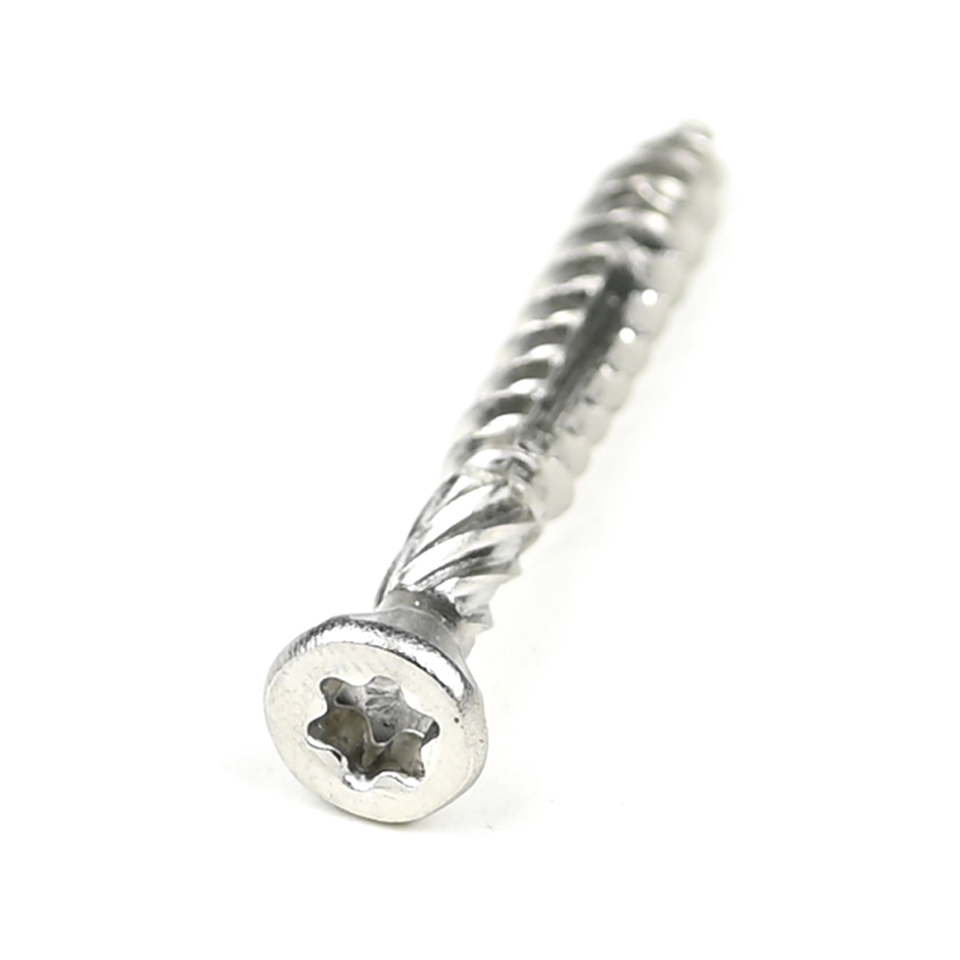 305 Customized Support Flat Head Anti-Slip Self Tapping Screw for Decking Installation