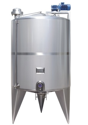 1000L SUS304 Double Layer Sterile Aseptic Tank For Milk