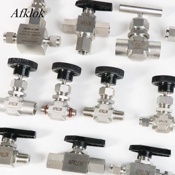 Premium High-Pressure Needle Valve for Instrumentation - AFKLOK Series (6000 PSI