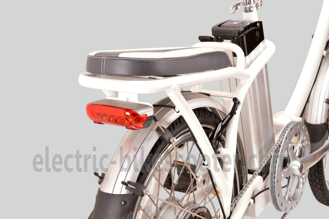 Full Size Electric Folding Bike For Adults , Lightweight Folding Ebikes 21.5kgs