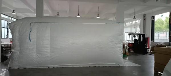 Quality Waterproof Leakproof Sea Bulk Container Liner 20ft PE PP Woven for sale