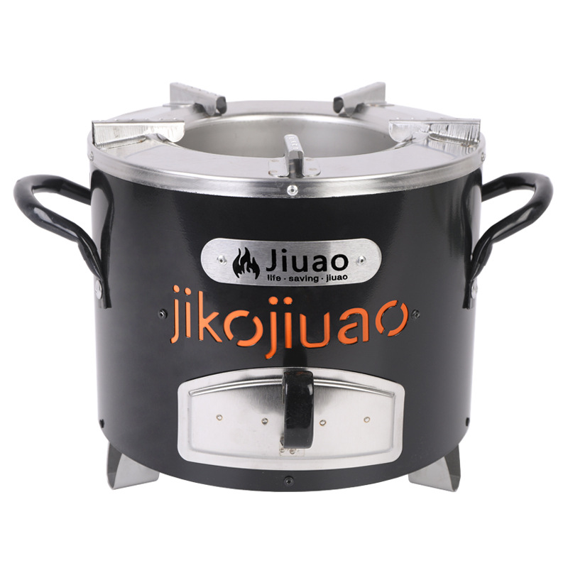 Jikojiuao Africa Nigeria Windproof 3.5 KG Small Charcoal Cooking Stove Stainless Steel
