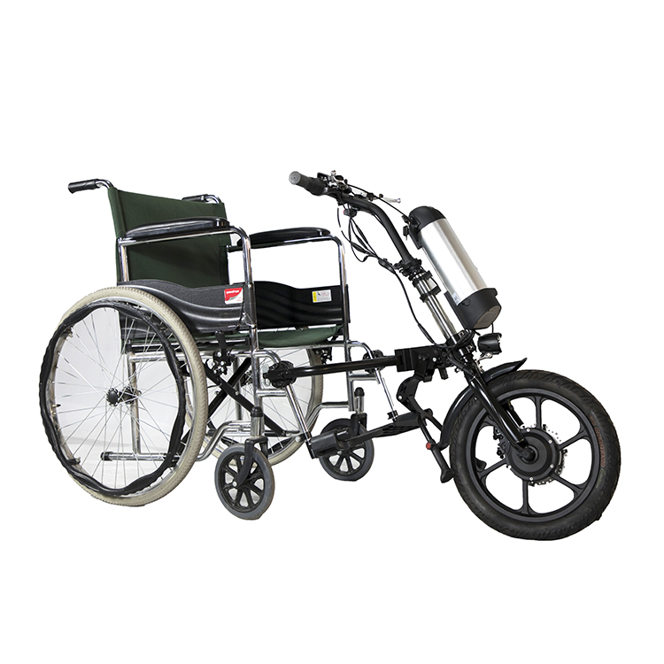 Easy handing 350w adjustable height electric wheelchair