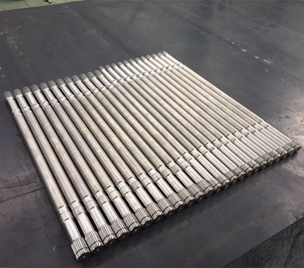 Chromoly Spline 1-1/8" SprintCar 30" Hollow Torsion Bar 1025 Rate Silver for Universal Car Compatibility MOQsi 5 Pcs