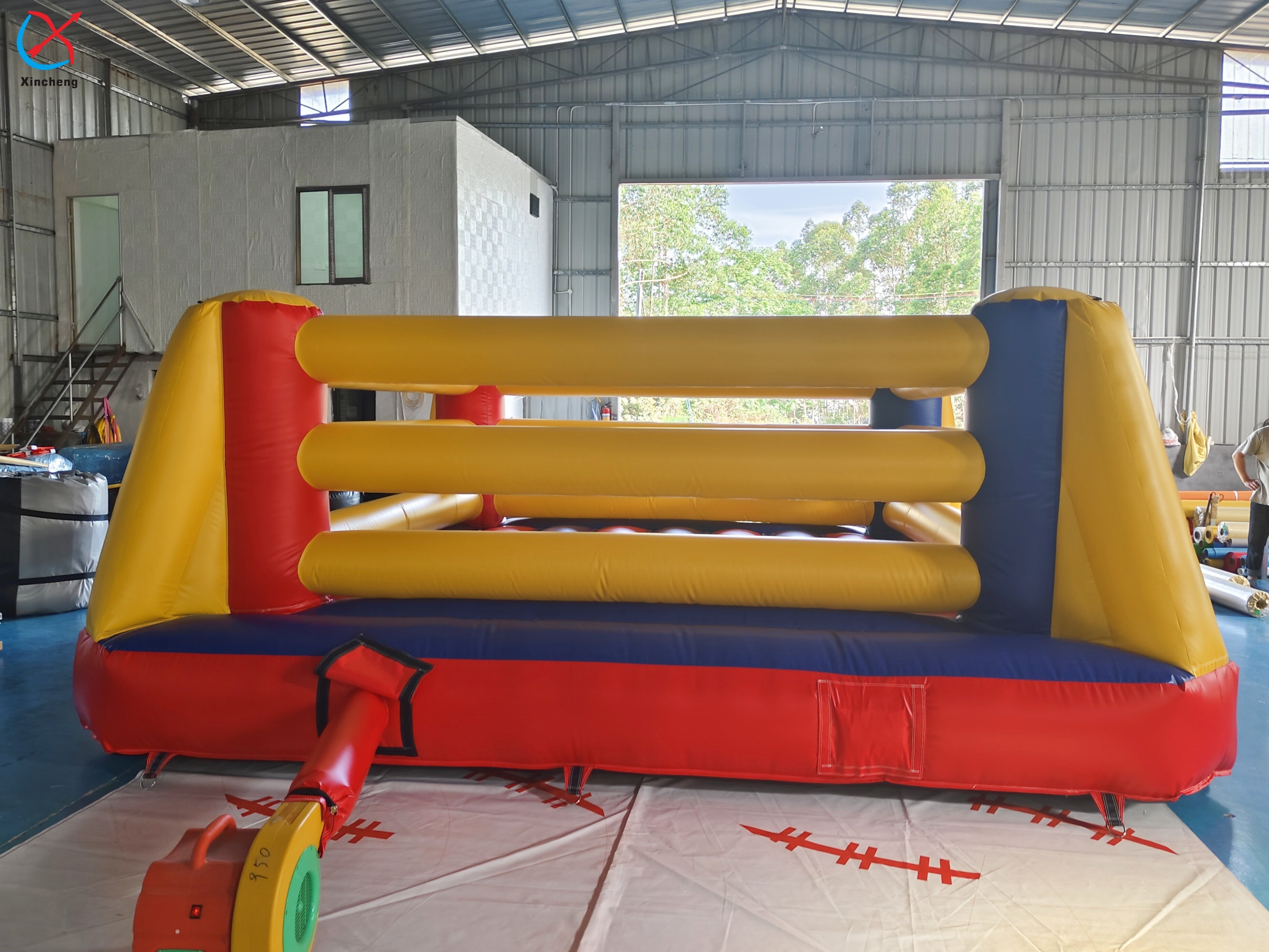 Commercial Outdoor Interactive Game Inflatable Wrestling Boxing Ring Sport Game