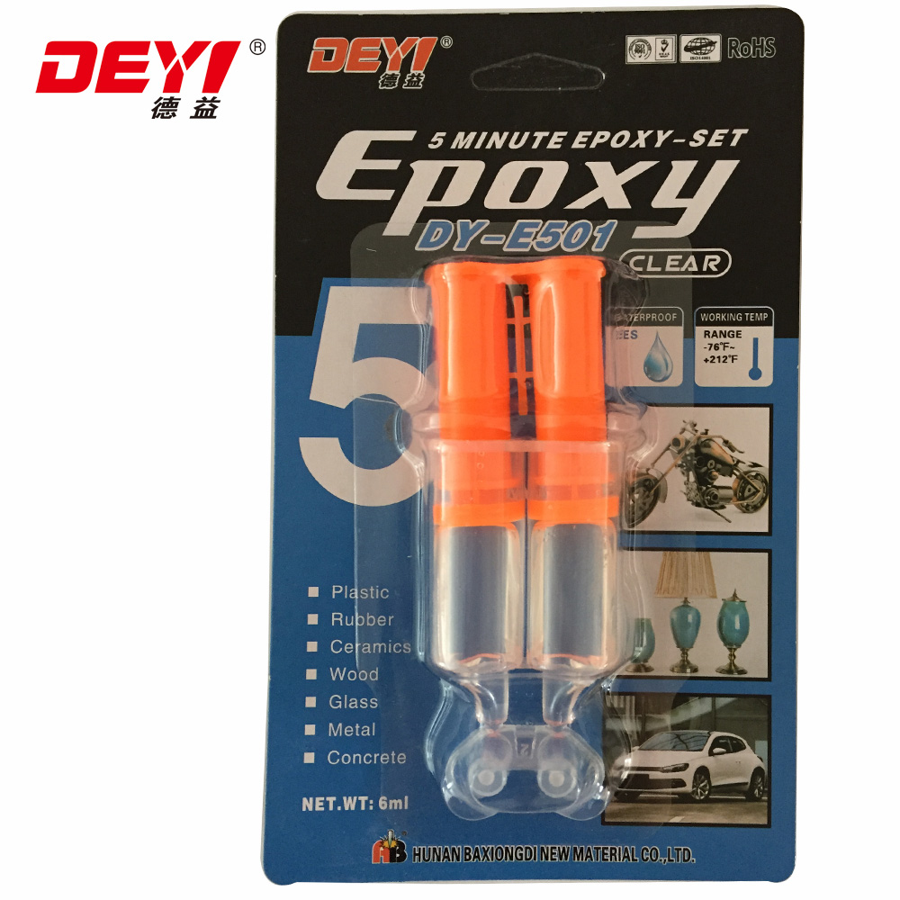 5 Minutes Clear Epoxy Resin Odorless AB Glue Adhesive For Steel Plastic And Versatile
