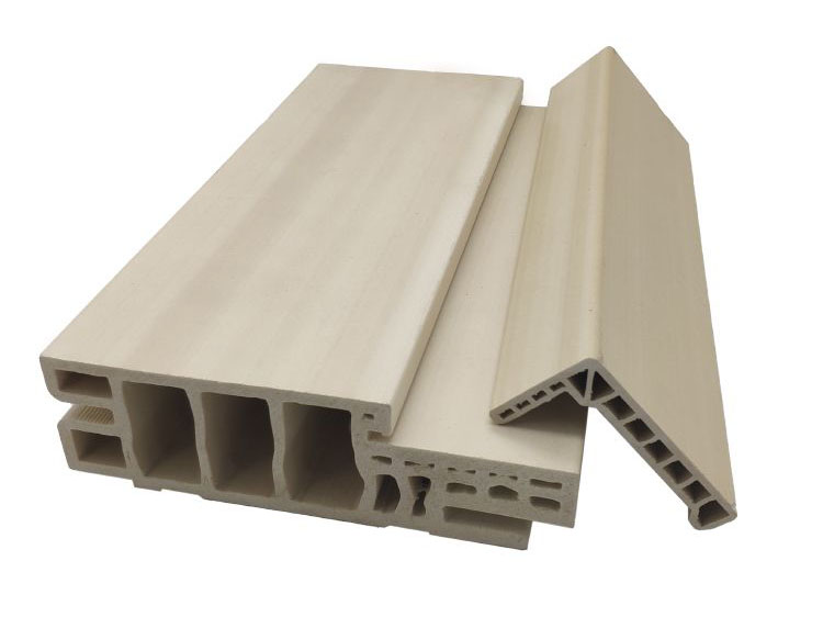 Hotel Applications Co-Extruded PVC Mouldings for Durable WPC Door Frame