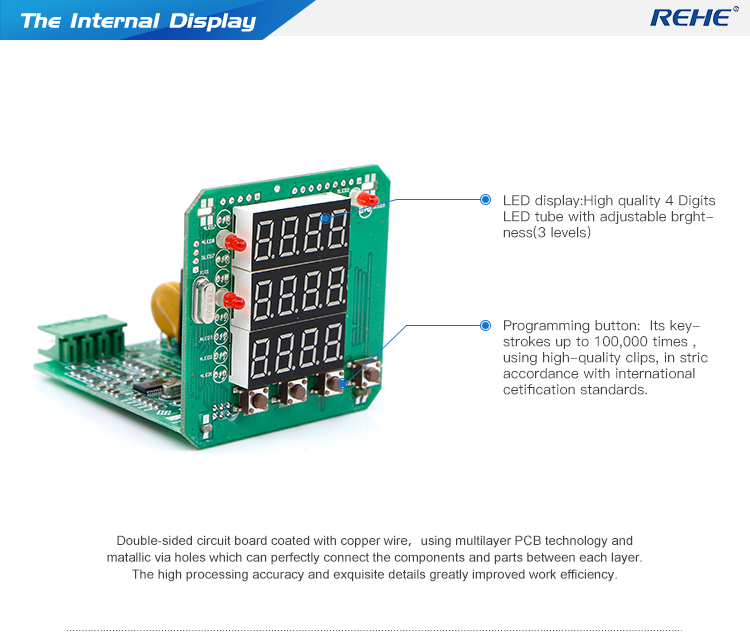 Three Phase Three Wire/Four Wire LED display digital panel meter generator Voltage Meter 80*80